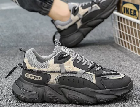 【高颜值新款】斐乐同款老爹鞋男士舒适厚底运...