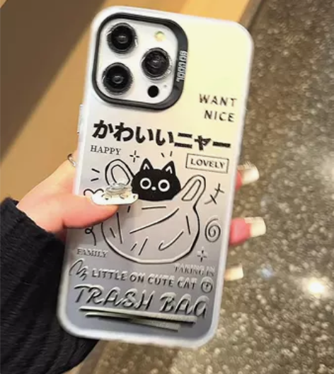 可爱卡通手机壳15pm手机壳镭射14pm保...