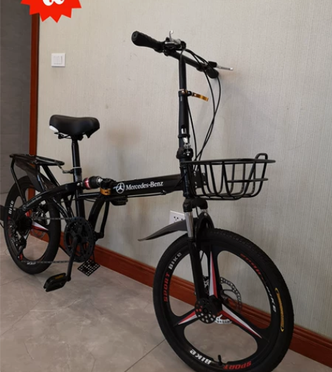 凤凰20寸折叠自行车成年人男女减震变速越野...