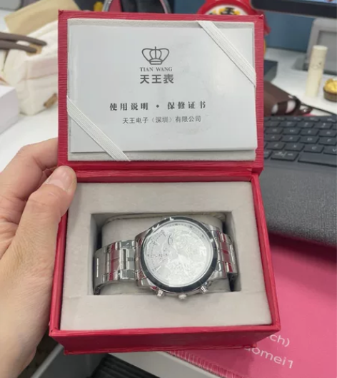 天王表GS5646SB/3D 休闲手表 钢...