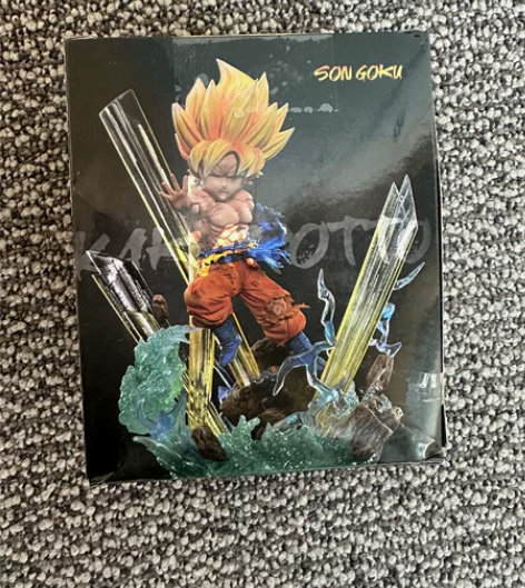 七龙珠手办，G5黄发悟空，全新未拆封，诚心...