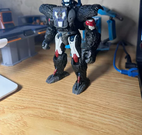 变形金刚王国系列网限黑猩猩，拆出黑猩猩，全...