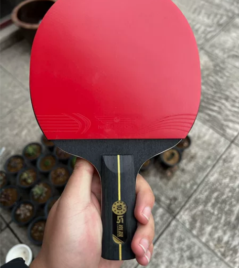 乒乓球拍直拍一支16包邮，仅撕膜，未使用，...