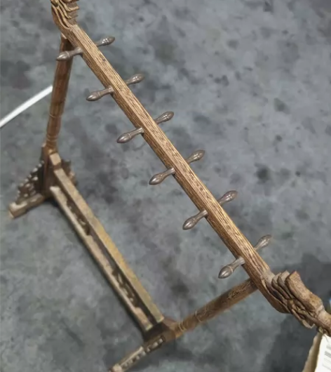 鸡翅木笔架毛笔架子实木毛笔架笔挂初学者毛笔...