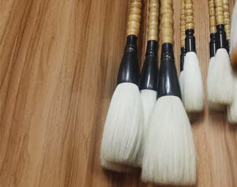 纯羊豪老毛笔，罗汉竹笔杆，有4支，280一...