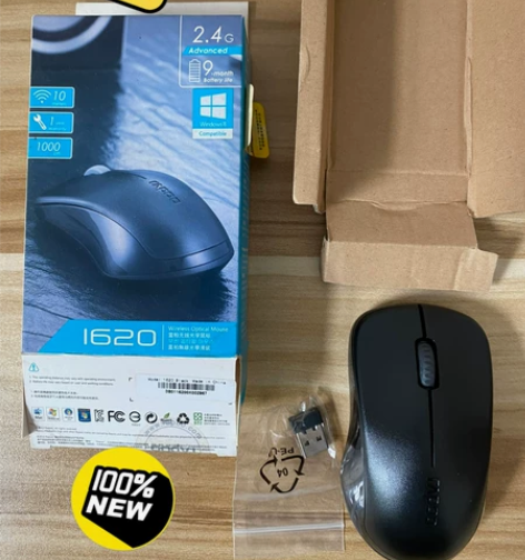 雷柏无线光学鼠标，全新未使用，实物如图！ ...