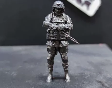 纯铜金属手办摆件做旧1/35(50mm) ...