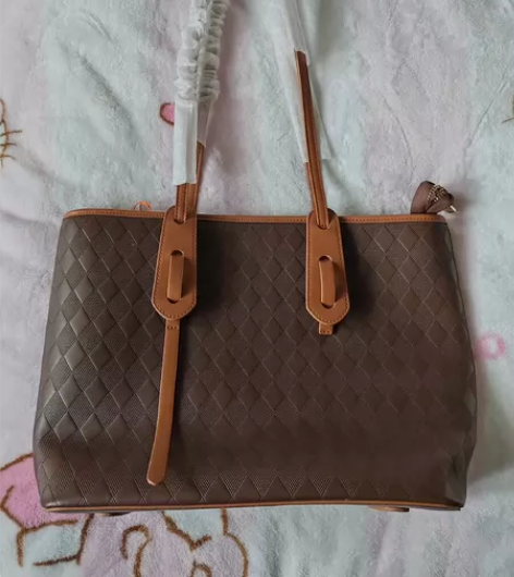 【出】稻草人包包女时尚简约单肩包小众高级感...