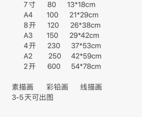 画像定制真人相片 手绘头像 铅笔素描彩铅画...