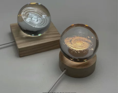 水晶球 水晶球家居见过银河么“我见过银河在...