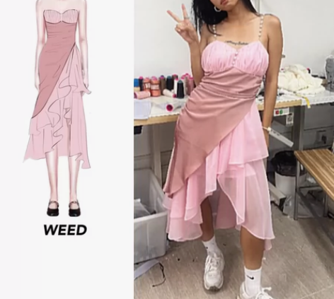 服装款式图可接稿 AI软件画图 价格5-2...