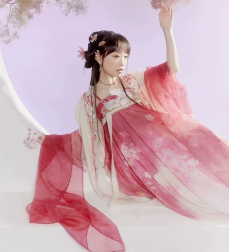 ?【十三余 小豆蔻儿】[东风一梦]印花短袄...