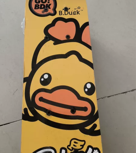 小黄鸭bduck正版 迷你滑板43*13 ...