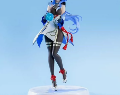 原神甘雨手办循循守月动漫周边游戏二次元桌面...