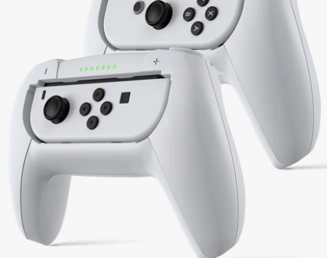 任天堂Switch OLED游戏手柄握把J...