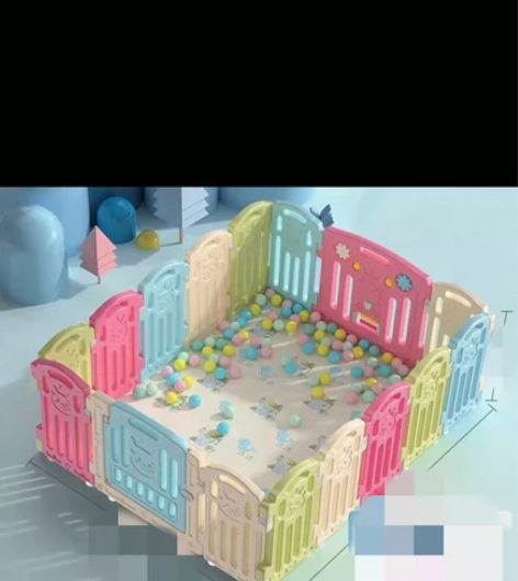 嘟比游戏围栏（不含爬行垫）已清洗装箱， 共...