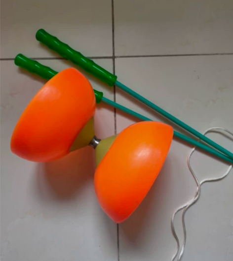 空竹双头初学者儿童老人健身抖空竹,无破损九...