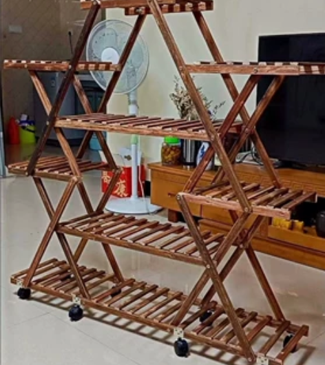 工厂倒闭清货,全新未使用的花架置物架,商场...