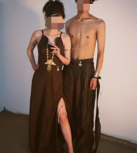人物形象biye服装设计(包含妆容过程灵感...
