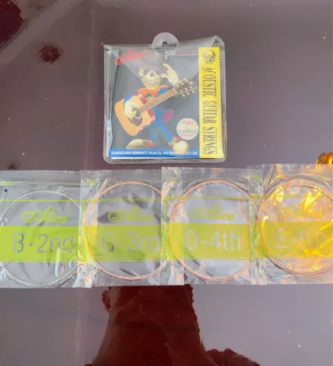 ?免费送！正品爱丽丝A206 民谣吉他弦 ...