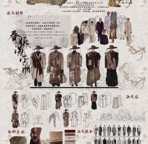 服装效果图/款式图/矢量图/psd格式/p...