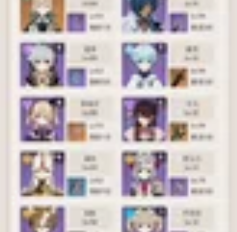 原神60级高练号，深渊无压力，具体命座看米...