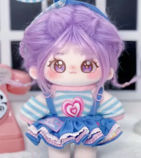 棉花娃娃 星月，20cm 无属性 无骨裸娃...