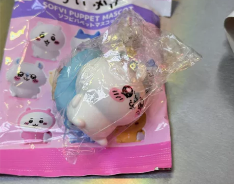chiikawa指偶摆件盲袋 飞鼠大强 图...