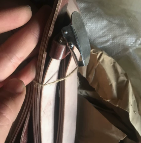 内腰带，革制品，包装上几几年看不出来了，只...