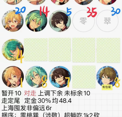 偶像梦幻祭 加成通贩圆预排对走##amp；...