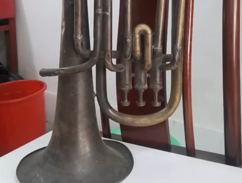 清末时期大铜号,尺寸高六十公分,做工精细,...