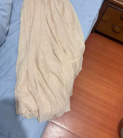 张只只 原张公子STUDIO不规则灰色棉麻...