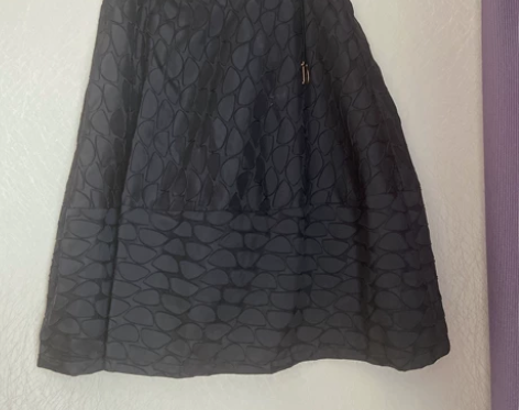 高级感A字半身裙女夏季新款伞裙中长款高腰花...