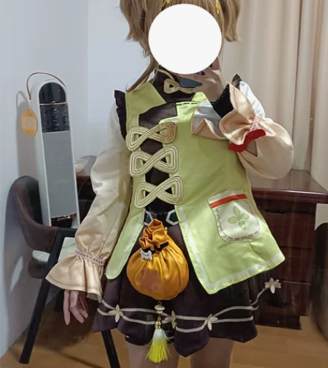 小高配火花动漫原神瑶瑶cos大全套 预售 ...