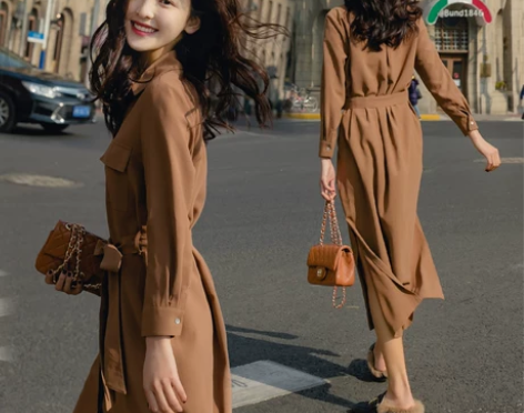 连衣裙女夏2018新款极简主义慵懒风雪纺衬衫裙子… 感兴趣的...