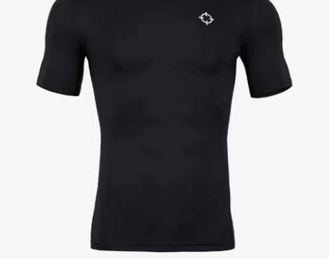 准者紧身衣男篮球运动短袖打底训练服高弹压缩...