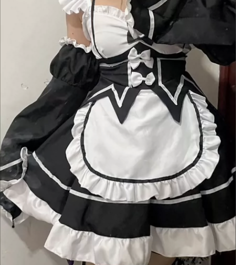 出非名家长发蕾姆女仆cos服 xxxl码数...