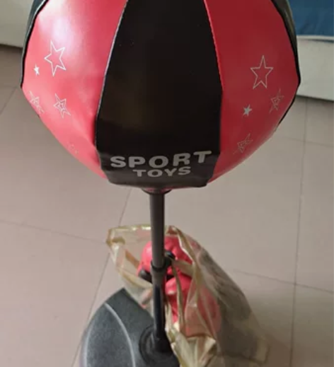 儿童拳击套装 儿童拳击沙袋手套不倒翁立式训...