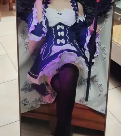 绝色漫蕾姆小恶魔s码 包含：配饰?衣服和列...