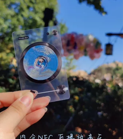 陈奕迅演唱会自制周边，旋转唱片卡可以旋转，...