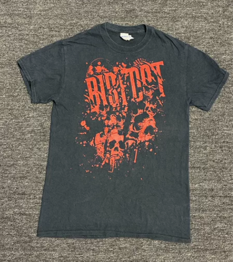 Vintage-tee 重金属摇滚 T-s...