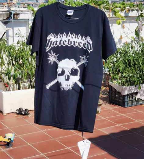 泰版Kiss乐队重金属摇滚T恤 S码  胸...