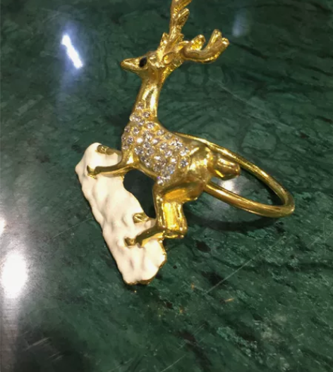 餐巾扣  鹿扣   口布  餐巾布#全新 ...