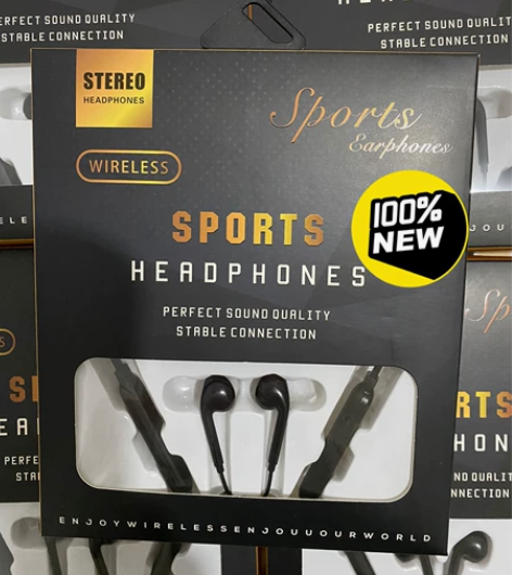 STEREO 挂脖双耳无线蓝牙耳机，全新未...