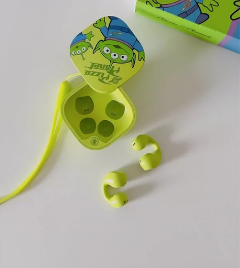 迪士尼不入耳蓝牙耳机骨传导久戴不痛真无线夹...