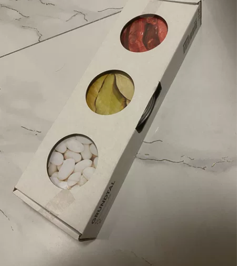 宜家格兰代盛具 宜家磁吸式不锈钢调料盒 厨...