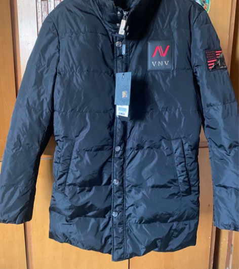 男士羽绒服 170码 90白鸭绒 立领羽绒...