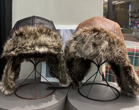 复古毛绒保暖雷锋帽女秋冬骑车防寒护耳帽滑雪...