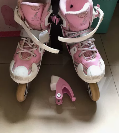 直排溜冰鞋,儿童可调,男童女童滑鞋全套,旱...