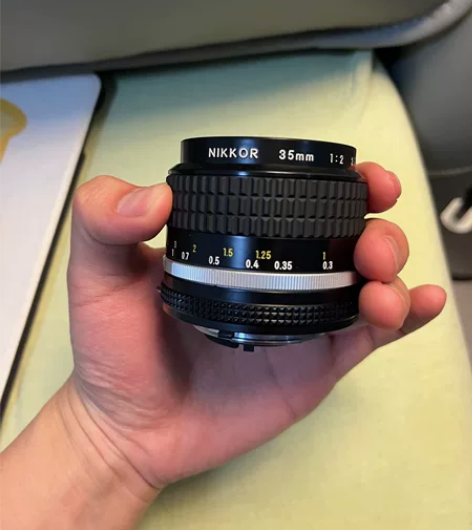 尼康ais 35/f2 成色很新镜片无霉无...